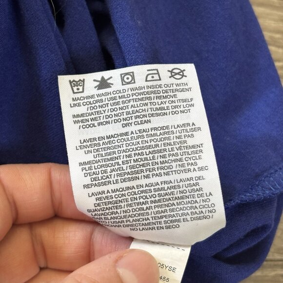 Nike Dri-FIT Women’s T-Shirt Sz S Blue Gym Workout Tee Athletic Cut Fast Rapido - Picture 9 of 11